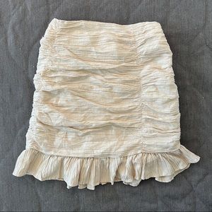 Chuu Shirred Mini Skirt